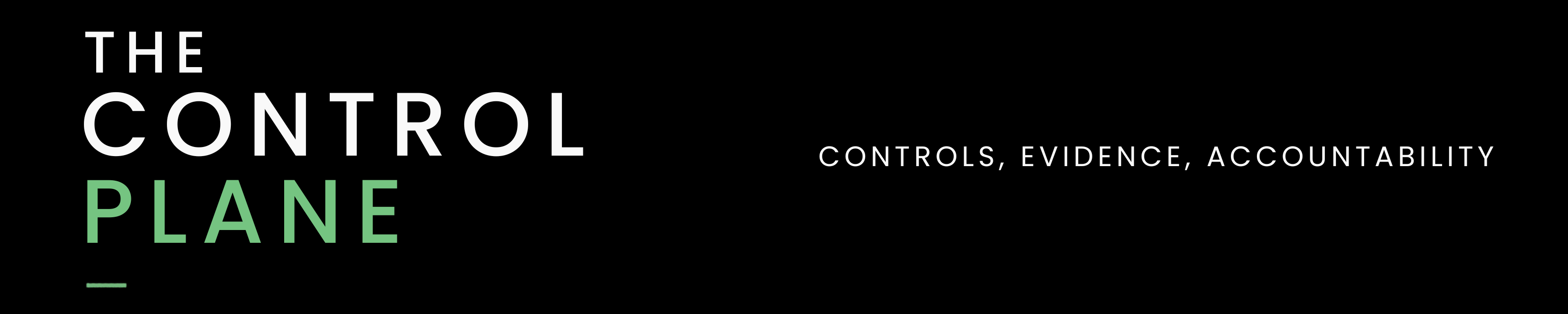 The Control Plane